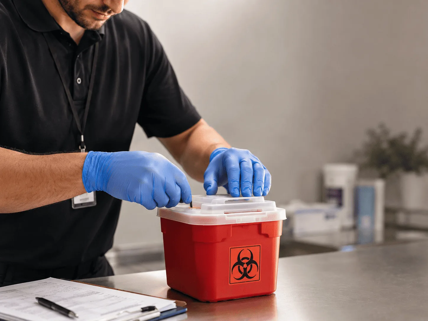 Why choose Sharps Waste Disposal in Barton City, MI